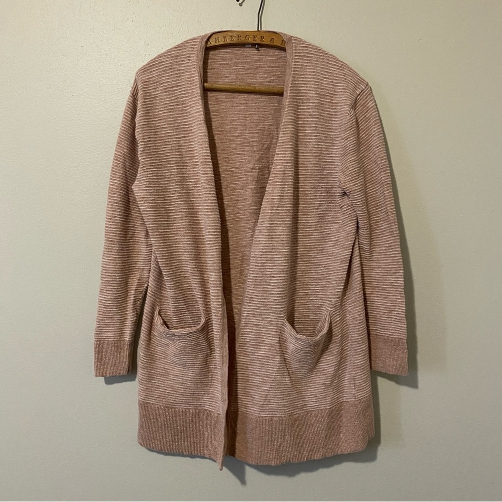 Sale! Closet Clean Out! Madewell Ribbed Long Blush Sweater - Small
